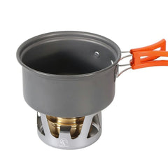 Mini Alcohol Stove with Aluminium Stand for Backpacking - Magnadyne