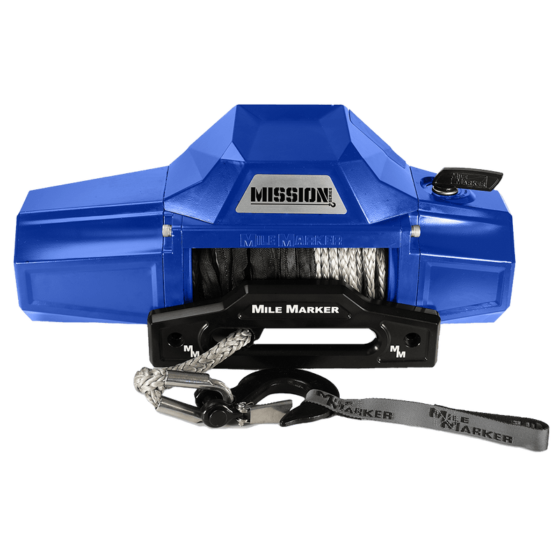 Mission Winch Series 10k - Brilliant Blue - Magnadyne