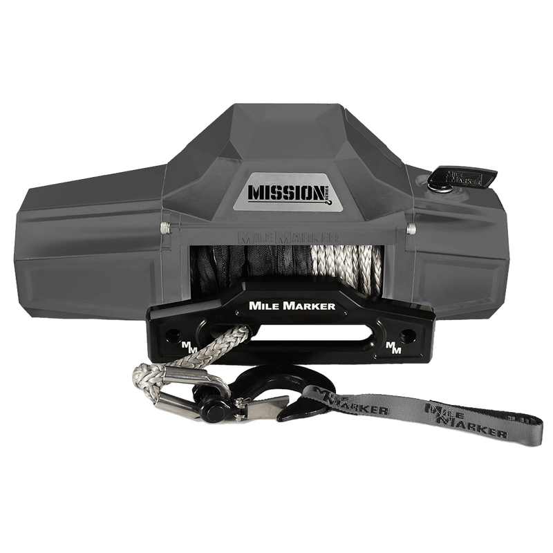 Mission Winch Series 10k - Graphite Gray - Magnadyne