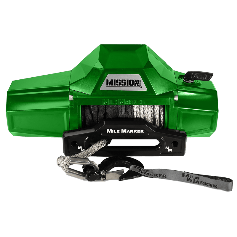 Mission Winch Series 10k - Scream Green - Magnadyne