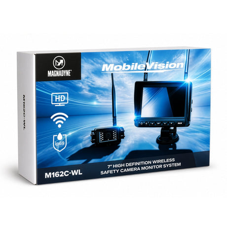 MobileVision AHD 1080p Wireless 4-Camera Input 7" Monitoring System - One Camera - Magnadyne