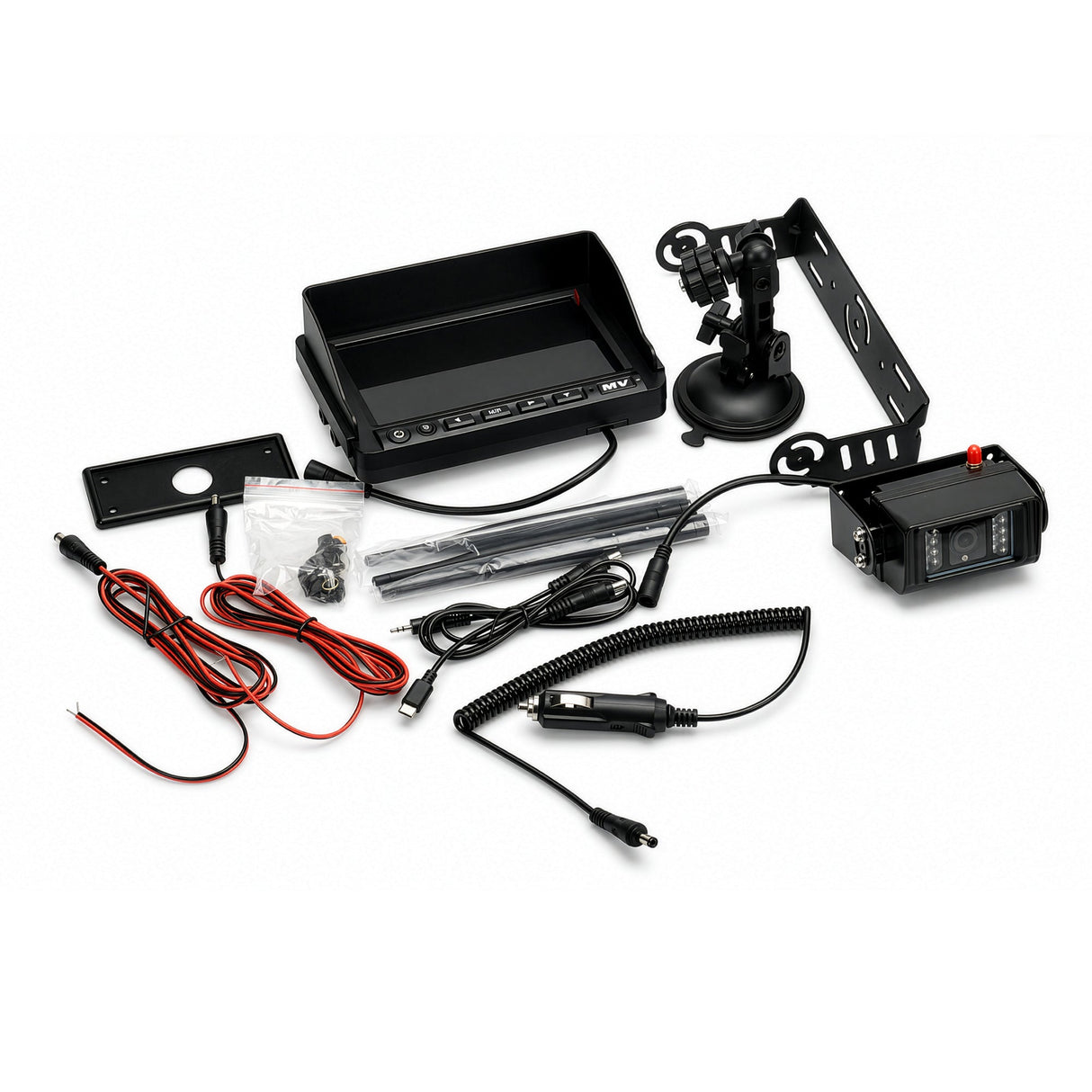 MobileVision AHD 1080p Wireless 4-Camera Input 7" Monitoring System - One Camera - Magnadyne