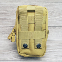 Nylon "Possibles" Bag - Pack and Store Small Items - Molle / PALS Attachment Straps for Belt or Pack Carry - Magnadyne