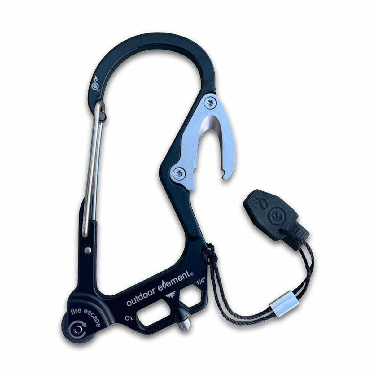 Outdoor Element Fire Escape Multitool Carabiner - Magnadyne
