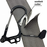 Outdoor Element Fire Escape Multitool Carabiner - Magnadyne