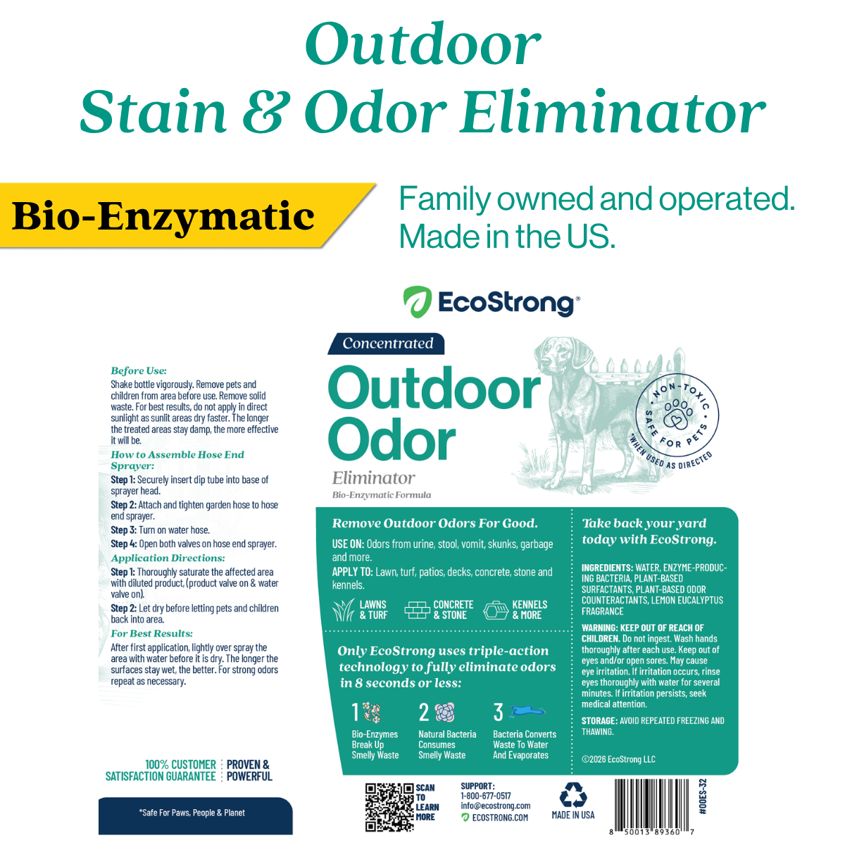 Outdoor Odor Eliminator - Magnadyne