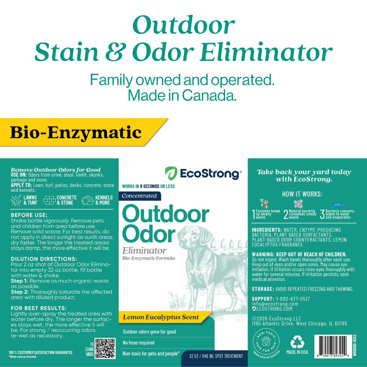 Outdoor Odor Eliminator - Magnadyne