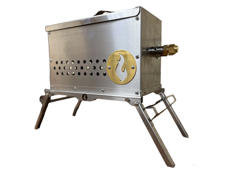 Over Under Grill Thingy: Stand and Grill In One!