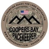 Pace Count Beads for Orienteering and Land Navigation, Workout Reps, Etc. - Magnadyne