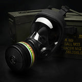 Parcil Safety NB-100V Tactical Gas Mask with Voice Amplifier - Magnadyne