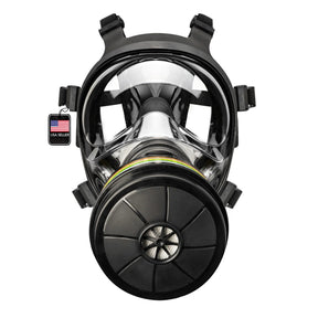 Parcil Safety NB-100V Tactical Gas Mask with Voice Amplifier - Magnadyne