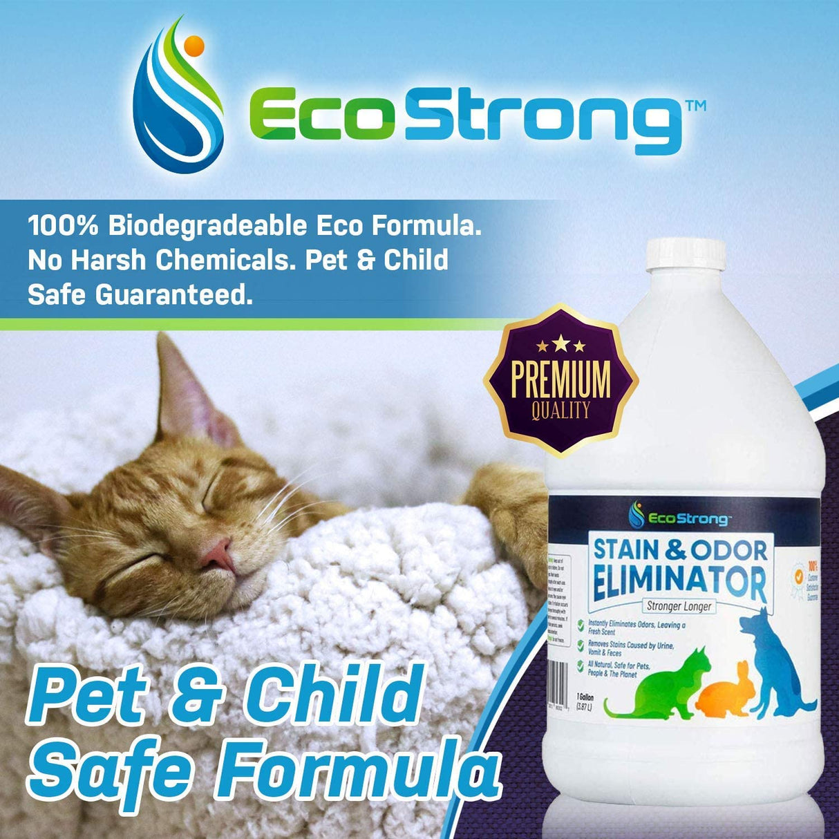 Pet Stain and Odor Eliminator - Magnadyne