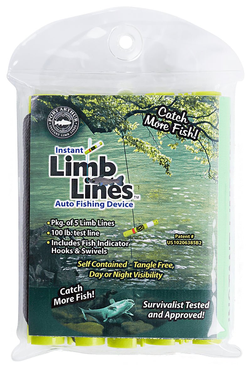 Port Arthur Instant Limb Lines 5-Pack Auto Fishing Device - Magnadyne