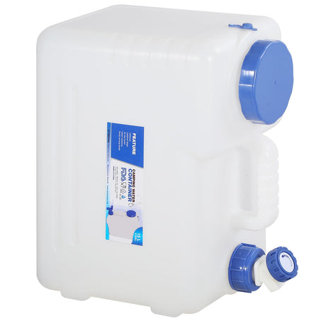 Portable Camping Water Container with Spigot and Wheels - Magnadyne