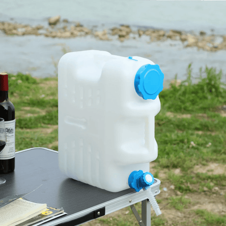 Portable Camping Water Container with Spigot and Wheels - Magnadyne