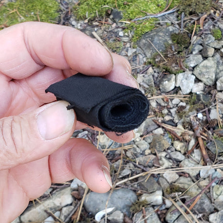 Premium Charcloth - Essential Primitive FireStarting Material for use with Flint & Steel, Magnifier etc. - Magnadyne
