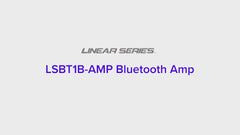 Linear Series LSBT1B-AMP | Wall Mount Bluetooth Receiver Amplifier