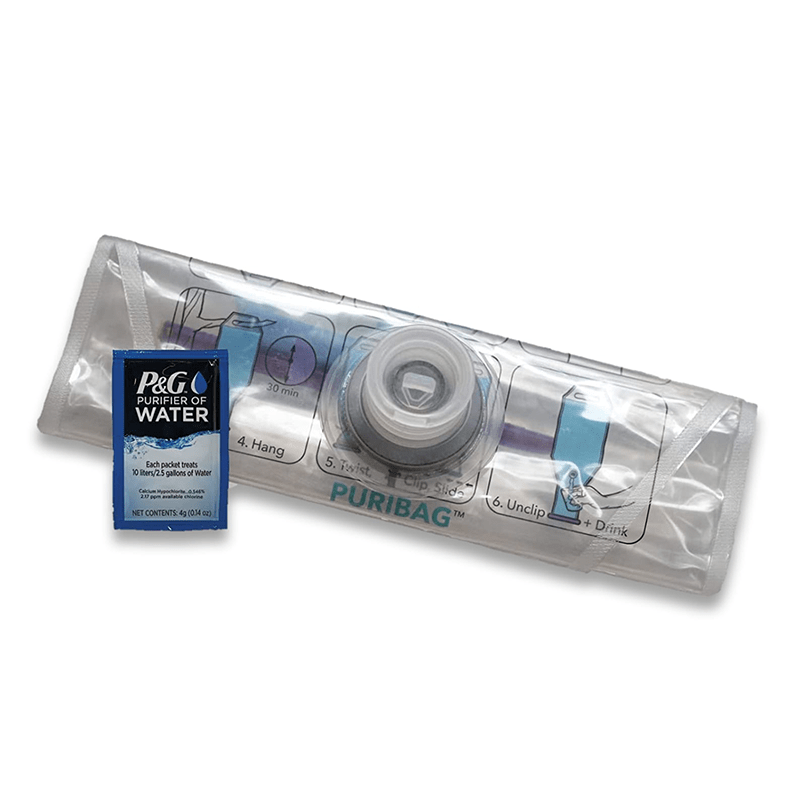 Puribag with P&G Water Filter Packets - Magnadyne