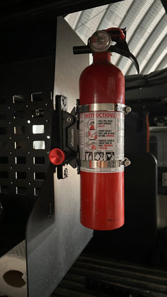 Quick Release Fire Extinguisher Mount - Magnadyne