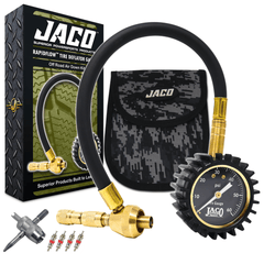 RapidFlow™ Tire Deflator Gauge (0-60 PSI) | Rapid Off-Road Air Down Kit - Magnadyne