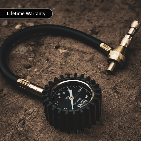 RapidFlow™ Tire Deflator Gauge (0-60 PSI) | Rapid Off-Road Air Down Kit - Magnadyne