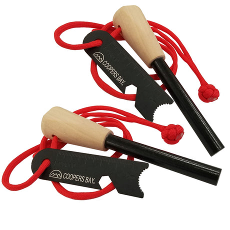 FireStorm™ X-Large 1/2" Ferro Rod Fire Starter - Loop Lanyard