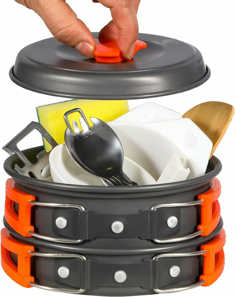 REDCAMP Camping Cookware Mess Kit - Magnadyne