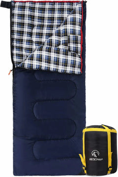 REDCAMP Cotton Flannel Sleeping Bag for Camping Backpacking - Magnadyne