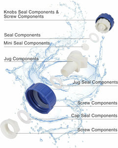 REDCAMP Portable Water Container with Spigot - Magnadyne