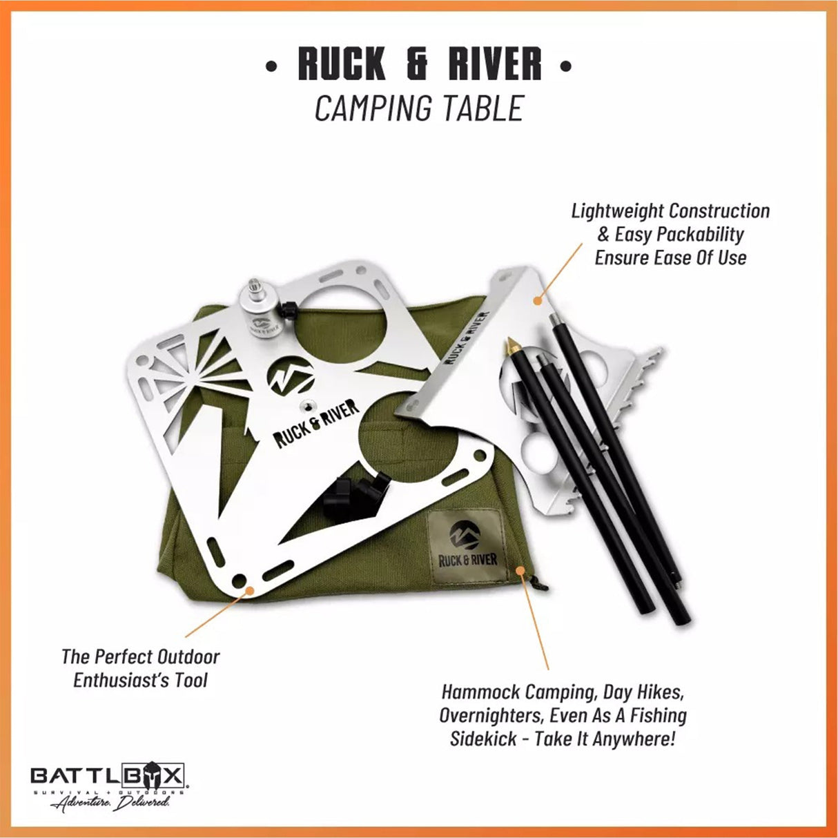 Ruck & River Camping Table - Magnadyne