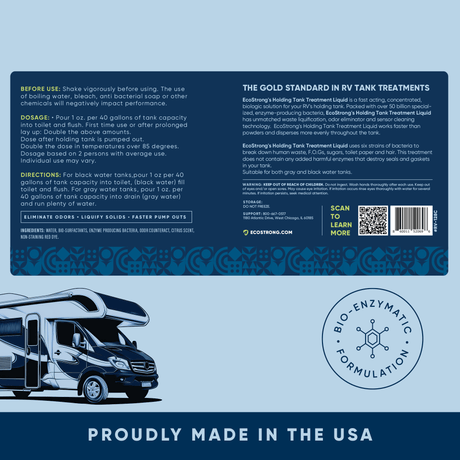 RV Holding Tank Treatment Liquid - Citrus - Magnadyne
