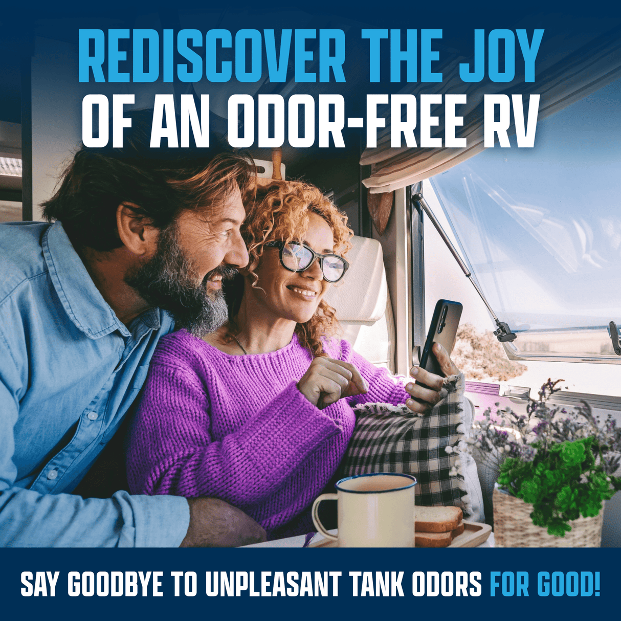 RV Holding Tank Treatment Liquid - Lavender - Magnadyne