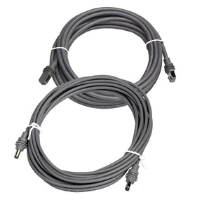 Satellite Antenna Ethernet CAT6A and Power Cable 15FT Bundle - Magnadyne