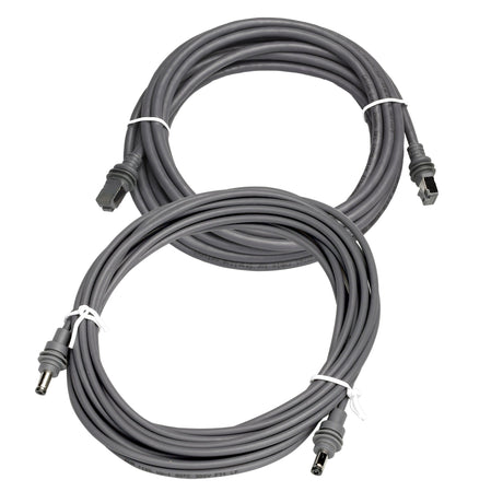 Satellite Antenna Ethernet CAT6A and Power Cable 15FT Bundle - Magnadyne