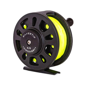 Silvertip II 5/6 Fly Fishing Reel Spooled With 5WT Fly Line - Magnadyne