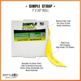 Simple Strap 1”x20’ Roll - Magnadyne