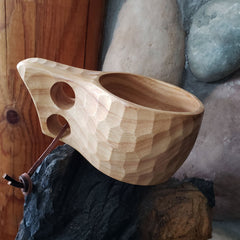 Skógr™ Nordic Style Kuksa - Carved Wood Camp Mug - Choice of Sizes - Magnadyne