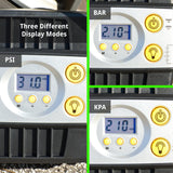 SmartPro™ 12v Digital Tire Inflator Pump - 100 PSI | Portable Tire Air Compressor - Magnadyne