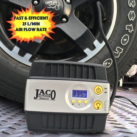 SmartPro™ 12v Digital Tire Inflator Pump - 100 PSI | Portable Tire Air Compressor - Magnadyne
