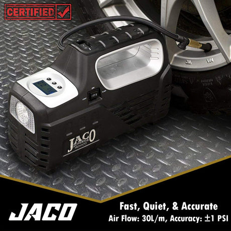 SmartPro™ 2.0 Digital Tire Inflator (AC/DC) - Automatic Portable Air Compressor - 100 PSI - Magnadyne