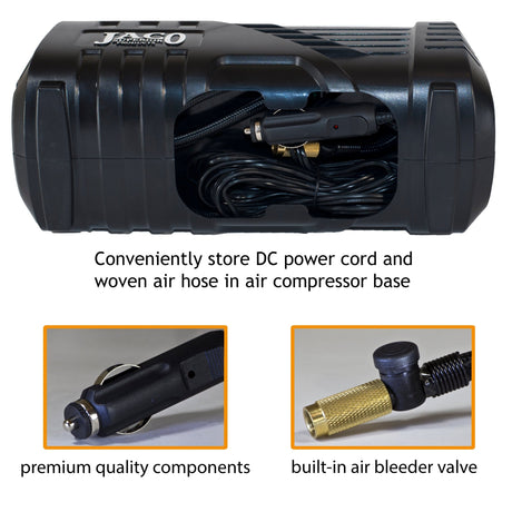 SmartPro™ 2.0 Digital Tire Inflator (AC/DC) - Automatic Portable Air Compressor - 100 PSI - Magnadyne