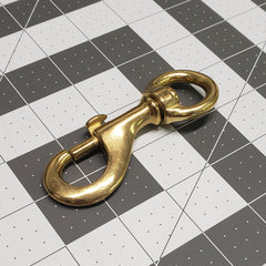 Solid Brass Swivel Snaps - Large Heavy - Duty SIze for Large Pet Leashes, Tie - Outs, Etc. - Magnadyne