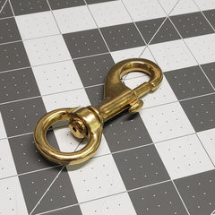 Solid Brass Swivel Snaps - Large Heavy - Duty SIze for Large Pet Leashes, Tie - Outs, Etc. - Magnadyne