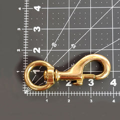 Solid Brass Swivel Snaps - Large Heavy - Duty SIze for Large Pet Leashes, Tie - Outs, Etc. - Magnadyne