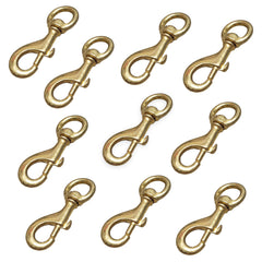 Solid Brass Swivel Snaps - Large Heavy - Duty SIze for Large Pet Leashes, Tie - Outs, Etc. - Magnadyne