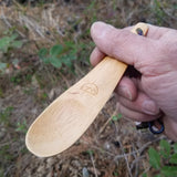 Spónn Carved Nordic Spoon - Solid Wood Camp Spoon - Magnadyne