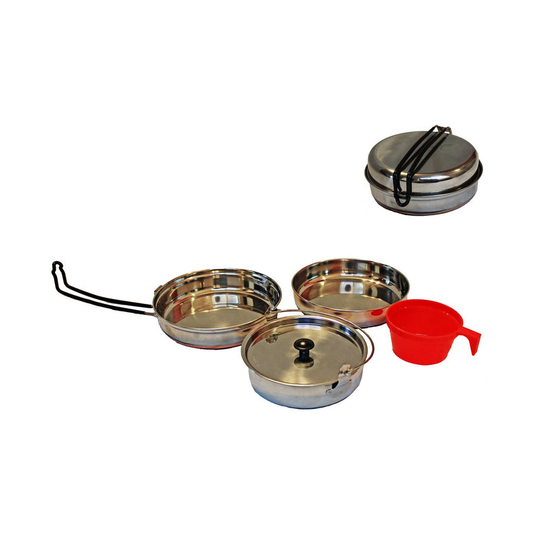 Stainless Steel Mess Kit - Magnadyne