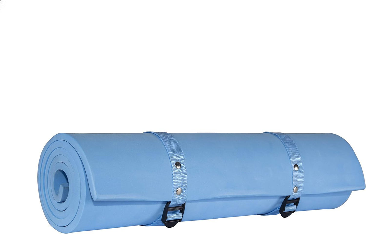 Stansport Packlite Sleeping Pad - Blue - Deluxe - 72 x 19 x 5/8 - Magnadyne