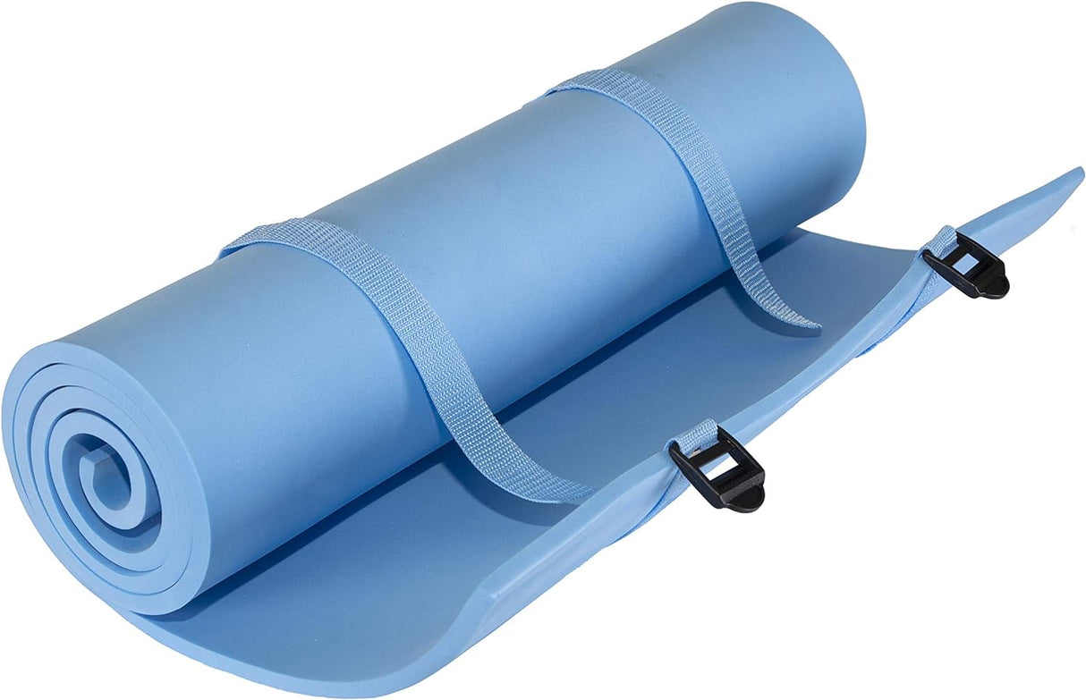 Stansport Packlite Sleeping Pad - Blue - Deluxe - 72 x 19 x 5/8 - Magnadyne