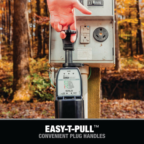 Surge Guard 44390 Portable Surge Protector with Enhanced Diagnostics - 50 AMP - Magnadyne